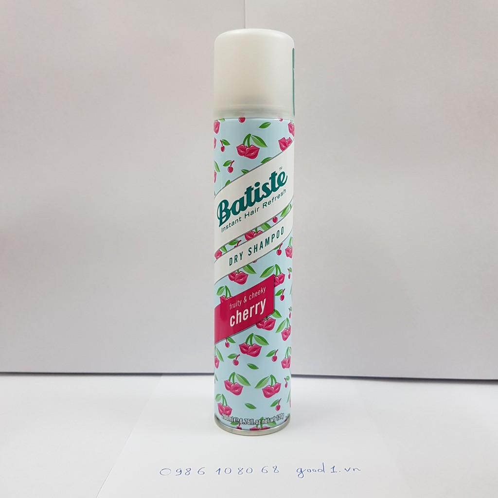 Dầu Gội Khô Batiste Dry Shampoo 200ml