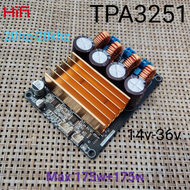 mạch khuyếch đại âm thanh cao cấp TPA3251 D2 HD 175WX2