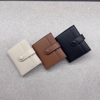 (auth-sing) Ví cardholder gập mỏng nút bấm fullbox