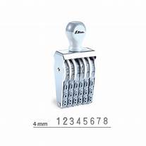 COMBO DẤU SỐ XOAY TAY CHẤM MỰC NGOÀI N38,N48,N58 /Bộ sản phẩm bao gồm dấu và tampon trắng