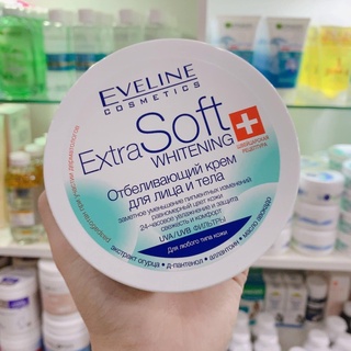 Kem Dưỡng Trắng Da Mặt Và Da Toàn Thân Eveline Extra Soft Whitening.