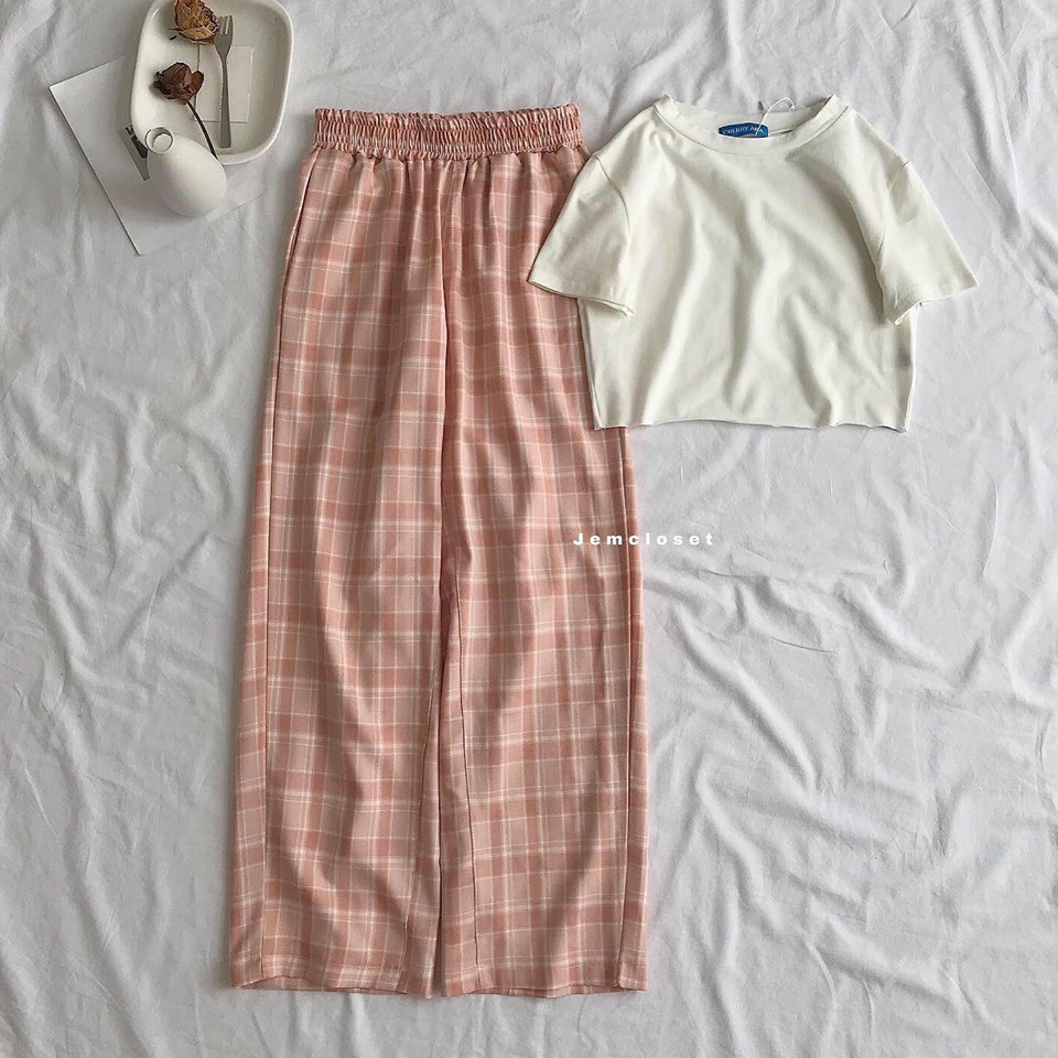 Quần vải ống suông nữ Orange - 2195  ( Jem Closet )