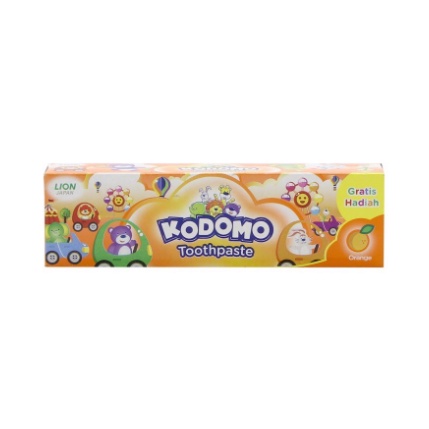 Kem Đánh Răng Cho Bé Nuốt Được, Kem Đánh Răng Trẻ Em Kodomo Trọng Lượng 45g