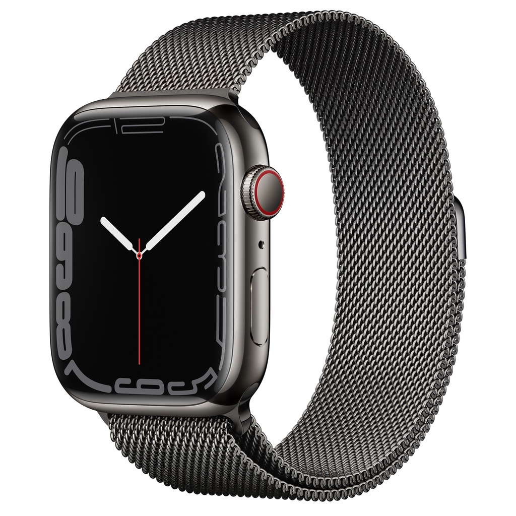 [Trả góp 0%] Đồng hồ thông minh Apple Watch Series 7 SS GPS + Cellular 45mm- Hàng Chính Hãng [Futureworld- APR]
