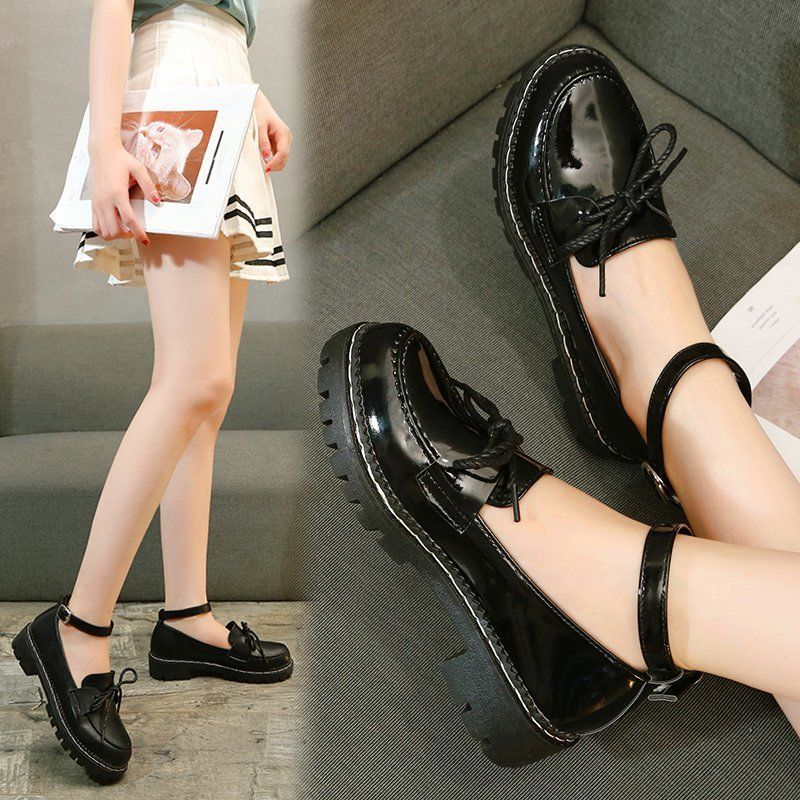 Giày da Verna thời trang phong cách Nhật Bản cho nữ | BigBuy360 - bigbuy360.vn