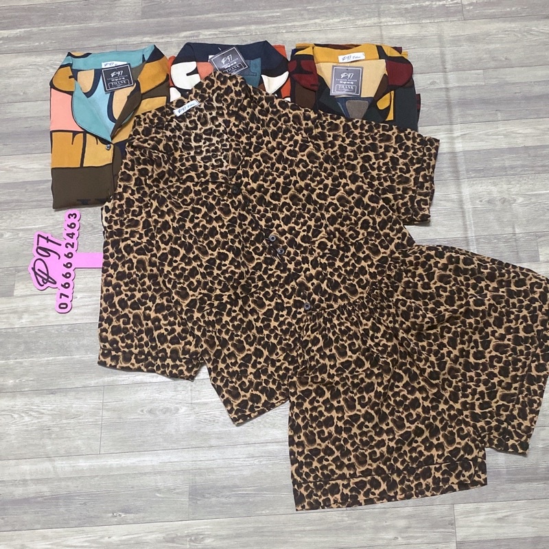 đồ bộ pijama nữ đùi lụa mango cao cấp chuẩn hot girl | BigBuy360 - bigbuy360.vn