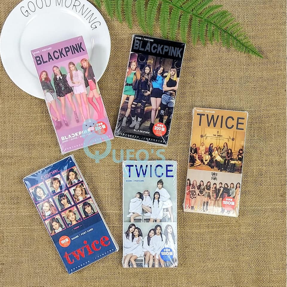 Postcard Blackpink, Twice