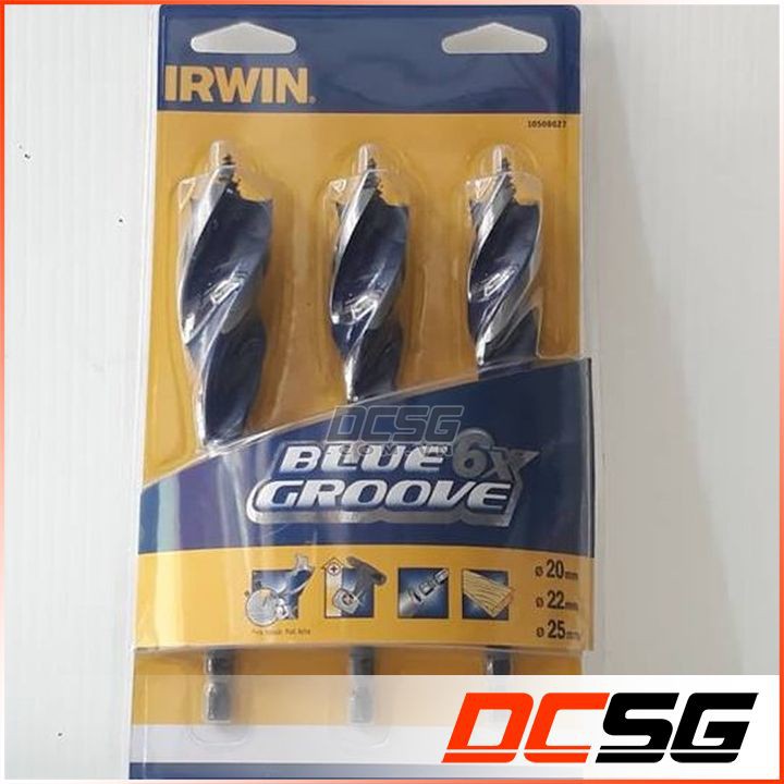Bộ 03 mũi khoan gỗ chân lục giác Irwin 10506627