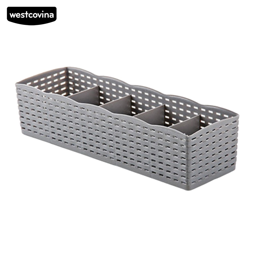 Giỏ Đựng Vớ / Đồ Lót 5 Ngăn Bỏ Ngăn Kéo Tiện Lợi