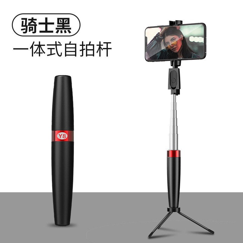 ♚New Bluetooth Selfie Stick Tích hợp Selfie Mobile Phone Video Live Y8 Tripod Selfie Stick For Multi-Mobile | BigBuy360 - bigbuy360.vn