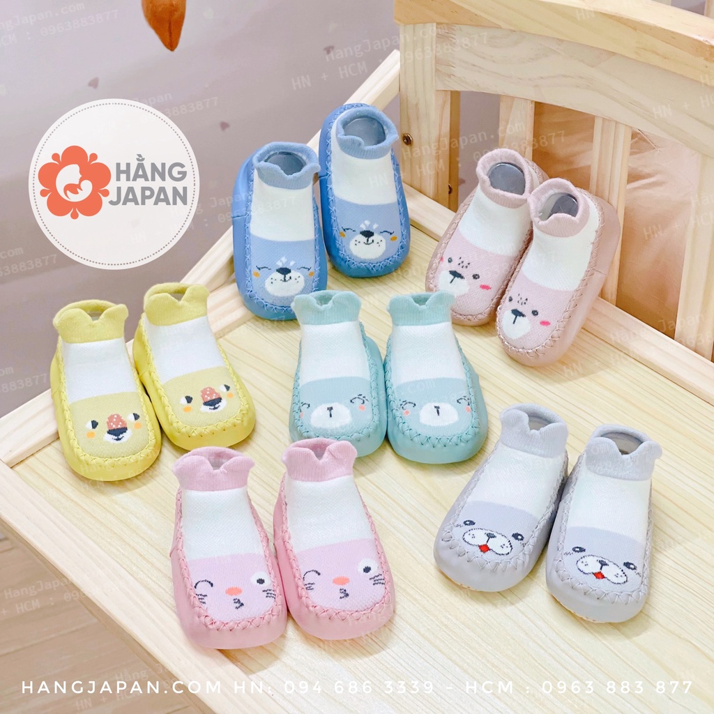 Giày tập đi chống trượt cho bé từ 3 tháng đến dưới 2 tuổi