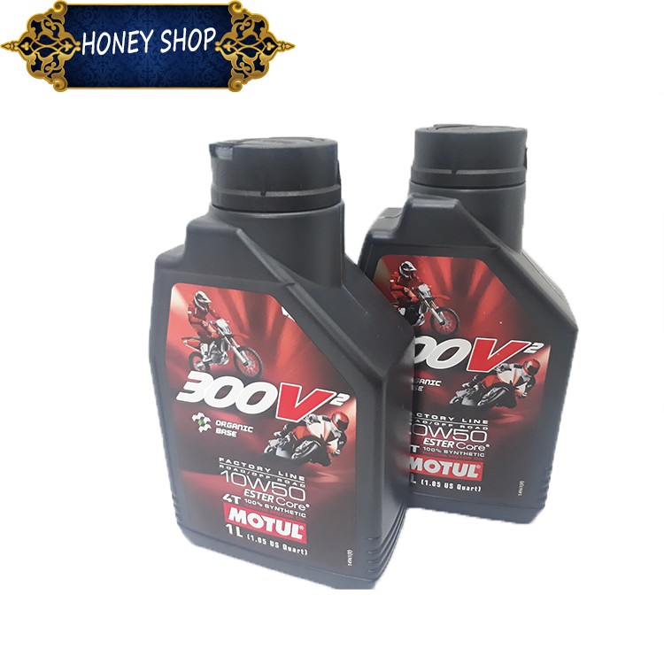 NHỚT MOTUL 300V FACTORY LINE 10W40 và 10W50 (CHAI 1 LÍT)