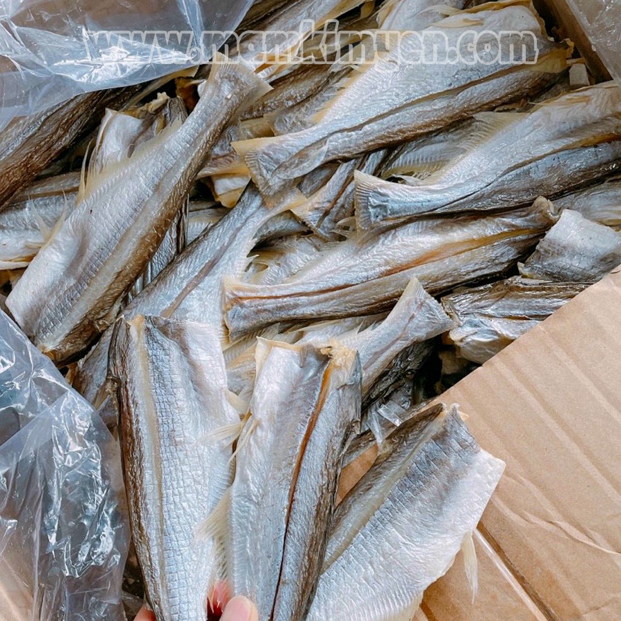 500gr Khô Cá Dứa Baby Loại Nguyên Con Ướp Vừa Ăn Thơm Ngon 2 Nắng