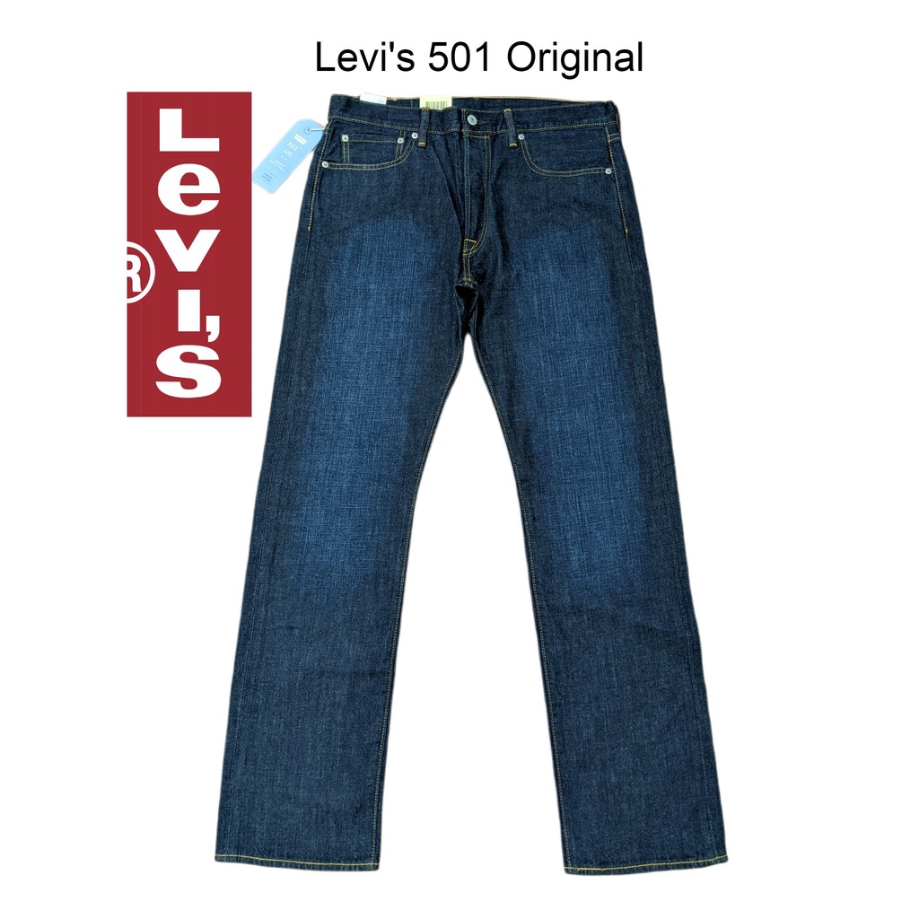Quần jeans Nam Levi's 501 Original W34L32 Hàng Hiệu