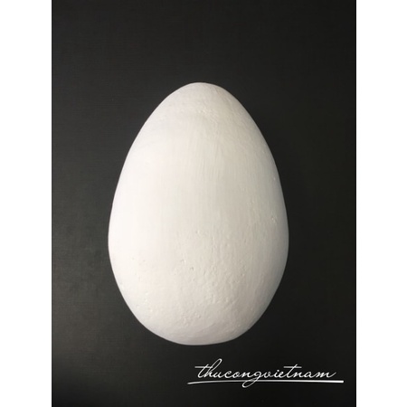 Mô hình trứng Phục Sinh bằng xốp trắng