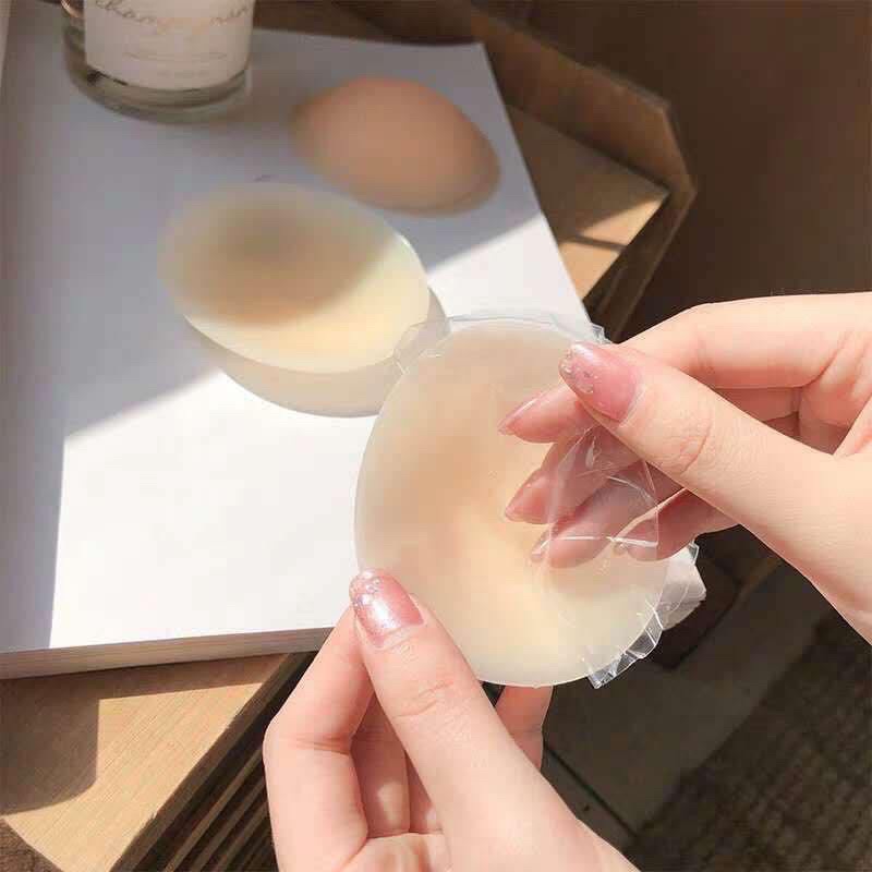 Hộp 10 miếng dán nhũ hoa, che đầu ti bằg silicon bền vĩnh cửu [GIÁ SỈ]