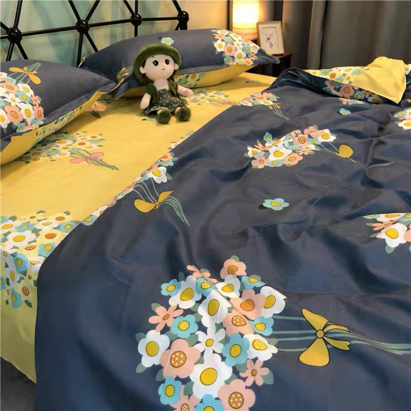 Cotton Poly Nhập Khẩu - Chùm Hoa Nơ SP001270
