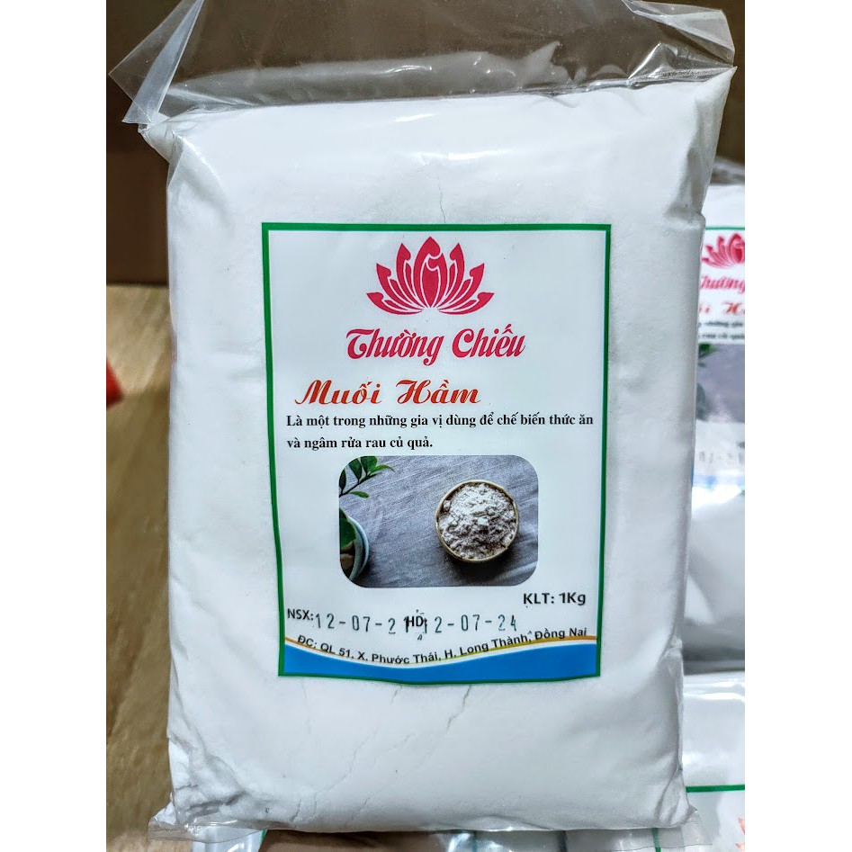 MUỐI HẦM THỰC DƯỠNG 1kg