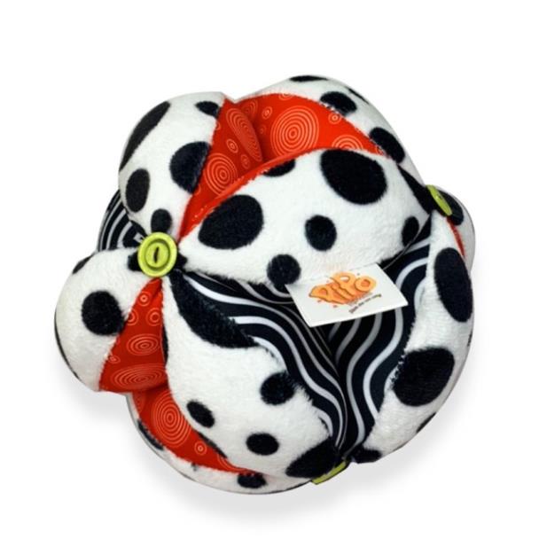 Bóng múi luyện chân - Bóng múi Montessori - Bóng múi phát triển đa giác quan cho bé- PIPO POLKA DOTS