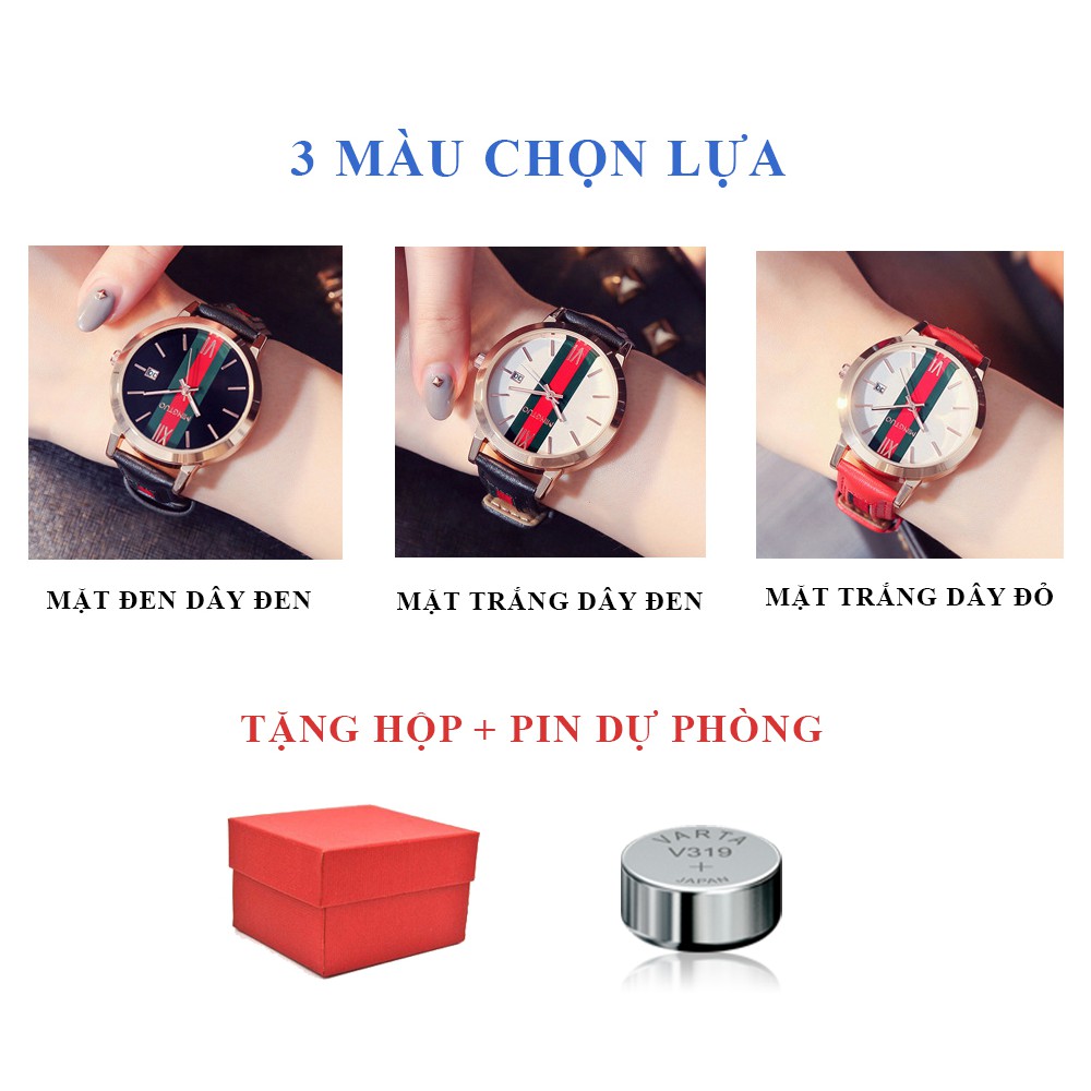 Đồng hồ nữ Hàn Quốc MINGTUO MT86 + Tặng kèm pin 30k | BigBuy360 - bigbuy360.vn