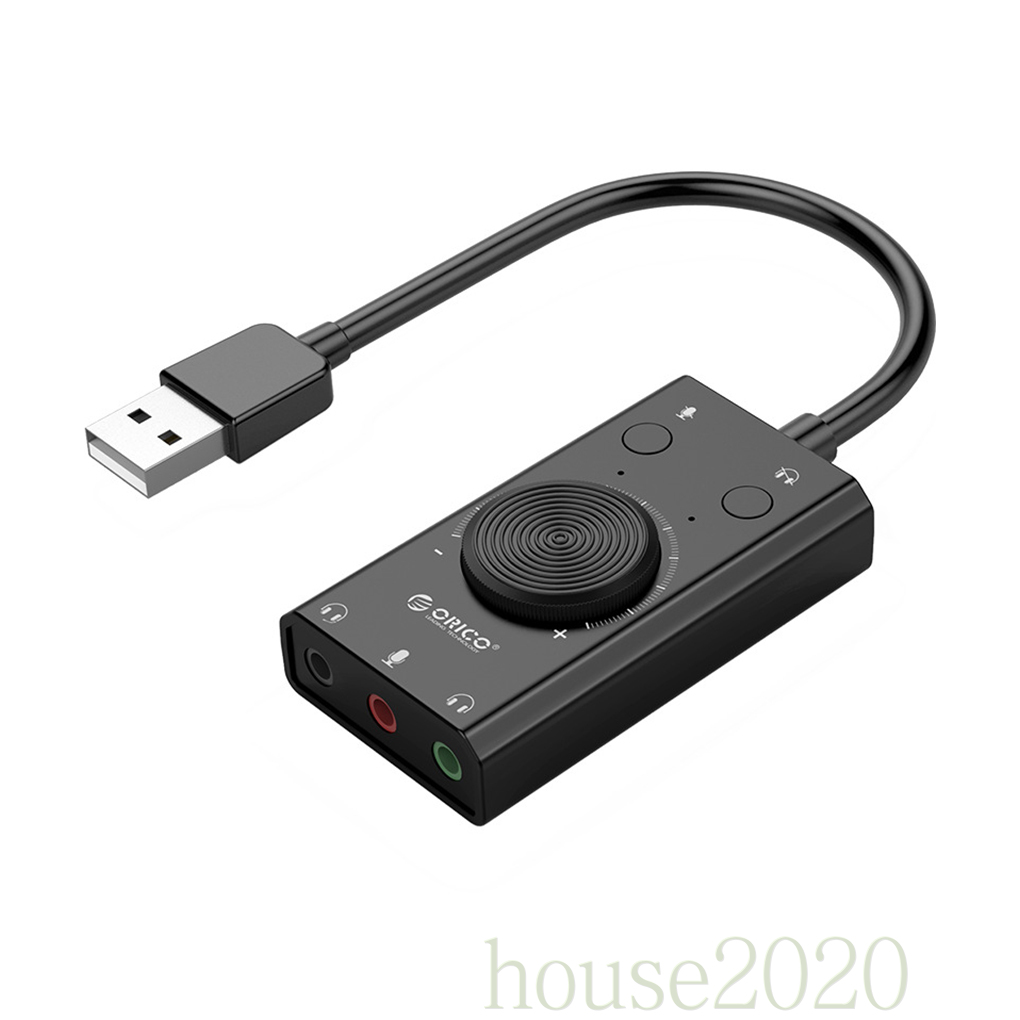 Thẻ Chuyển Đổi Âm Thanh Ngoài Usb 5 Kênh 3.5mm Cho Laptop 2020 | BigBuy360 - bigbuy360.vn