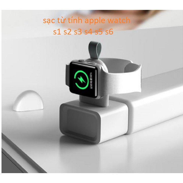 Đế Sạc Đồng Hồ Apple Watch Cổng Cắm USB Tiện Dụng - Bảo hành 1 đổi 1