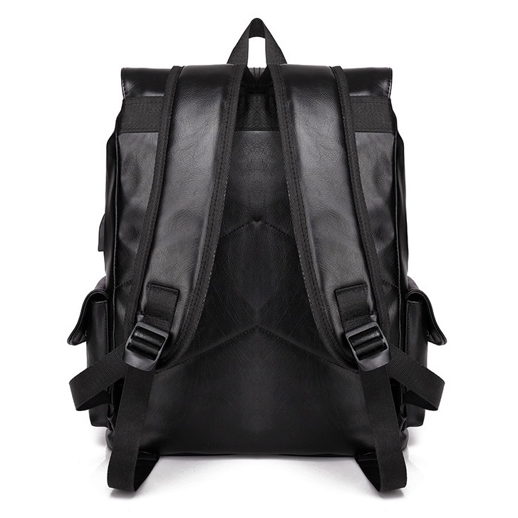 Balo nam thời trang da lv PUKA cặp da nam cao cấp phong cách đeo vai trẻ trung unisex