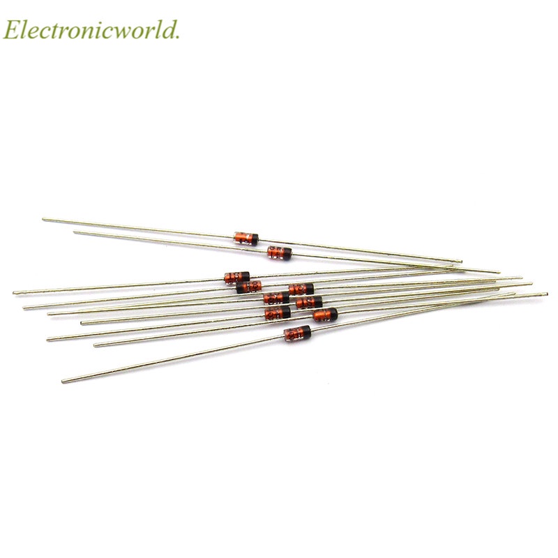 100 Chiếc 1 / 2W Zener diode DO-35 BZX55C2.2V 2V2 2V4 2V7 3V3 3V6 3V9 4V3 4V7 5V1 5V6 6V2 6V8 7V5 8V