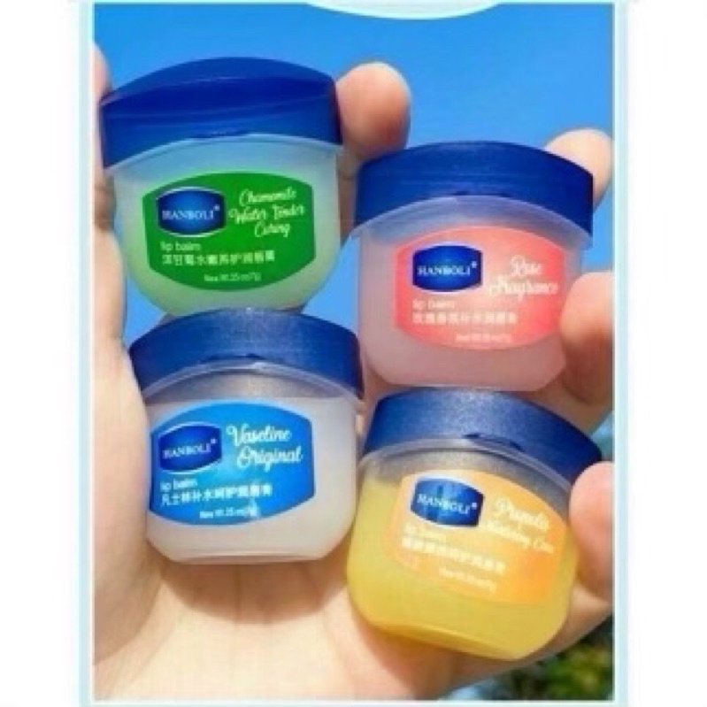 SET 4 HŨ DƯỠNG MÔI VASELINE