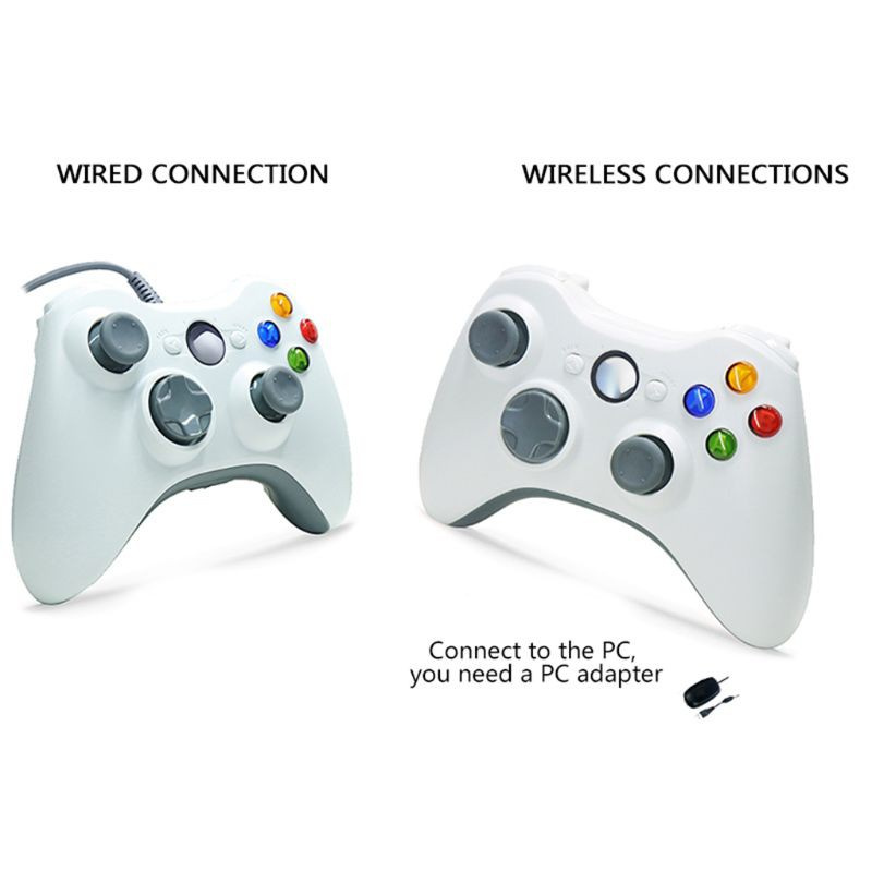 DOU For X-box 360 2.4G Wireless Controller Computer With PC Receiver Wireless Gamepad Remote For M-icrosoft Xbox360 Joystick