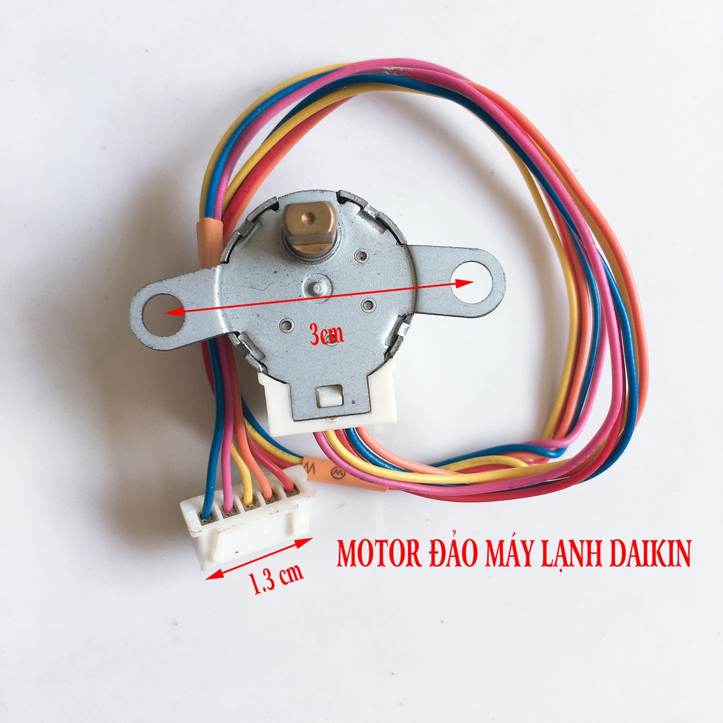 Motor đảo gió máy lạnh Daikin [ẢNH THẬT] Quạt đảo Daikin, Motor chậm vẫy đảo gió điều hoà