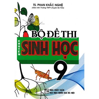 Sách - Bộ đề thi chuyên sinh học 9 - Hồng Ân