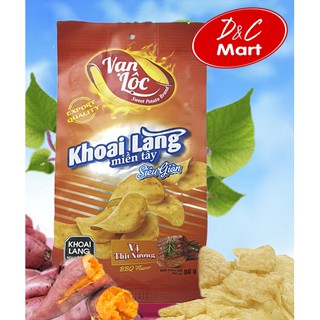 Snack khoai lang Vạn Lộc vị thịt nướng – 80g/túi