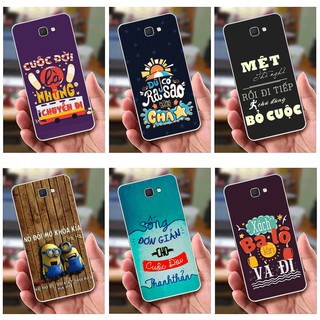 Ốp lưng Samsung J7 Prime (dẻo viền trắng trong) - Hình Châm Ngôn-Lời Hay Ý Đẹp