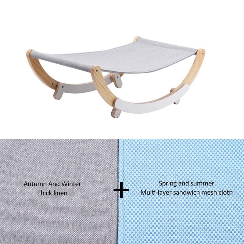 Giường võng treo xinh xắn cho mèo cưng