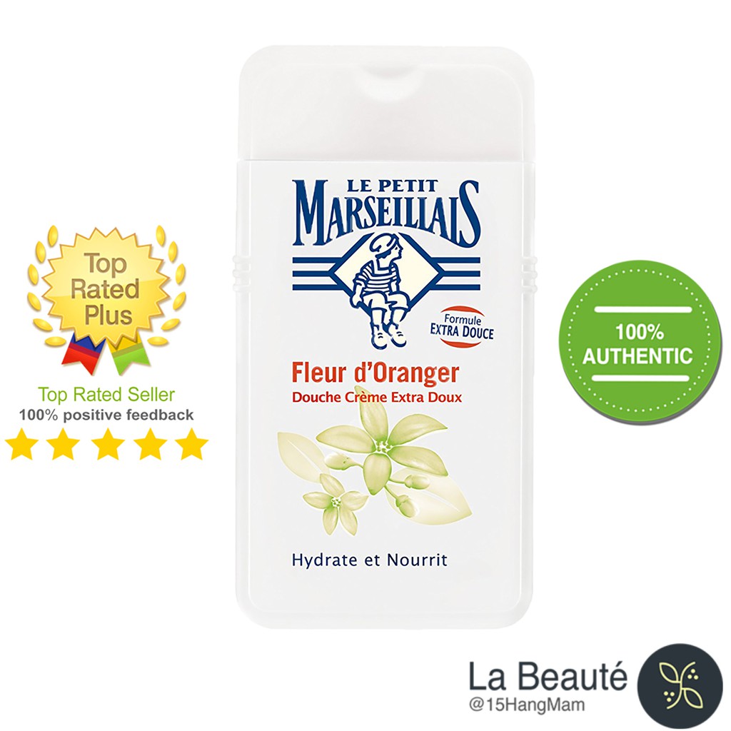 Le Petit Marseillais Fleur d'Oranger - Sữa Tắm Chiết Xuất Từ Hoa Cam 250ml