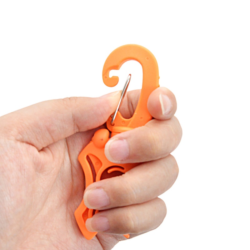 QQ Bộ 3 Móc Kẹp Đôi BCD Điều Chỉnh Ống Thở Đôi Lặn Biển Chống Mài Mòn Kèm Giá Đỡ Chuyên Dụng