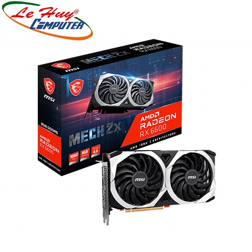 Card Màn Hình VGA MSI Radeon RX 6600 MECH 2X 8G