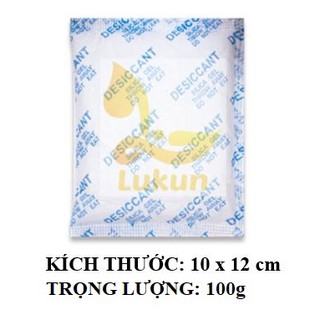 [Hot] Gói Hút Ẩm Silicagel 300 gram loại túi 1/2/3/4/5/10/20/50/100gr - Hạt chống ẩm LuKun