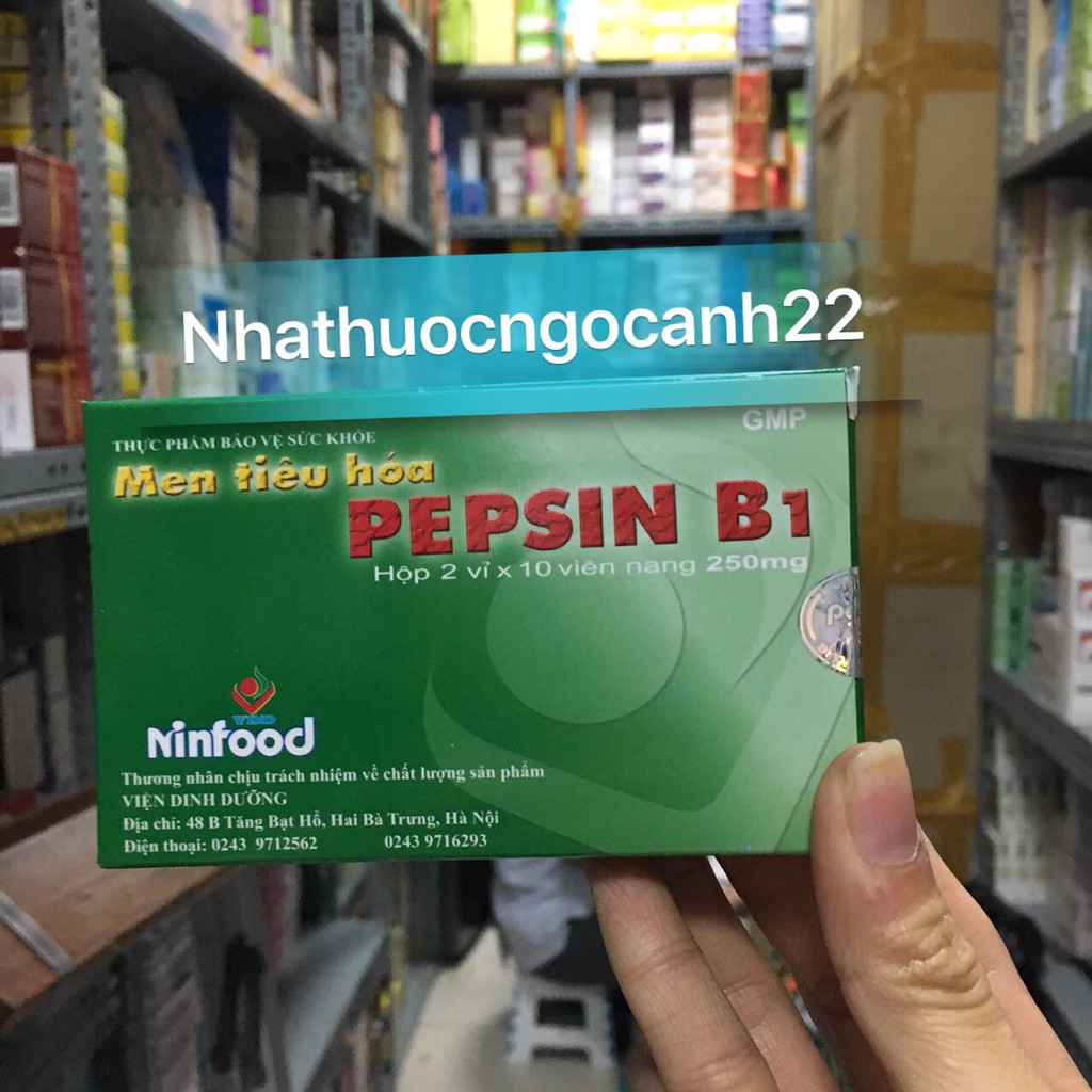 Men tiêu hóa PEPSIN B1 của viện dinh dưỡng quốc gia