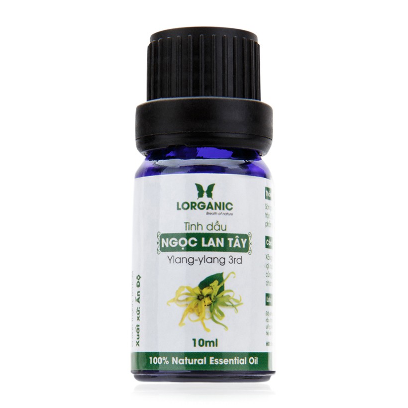 Tinh dầu ngọc lan tây Ylang-Ylang 100% Natural Essential Oil 10ml