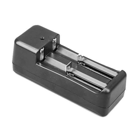 Bộ sạc pin đôi dùng cho các loại pin li-ion 18650 16340 14500 sạc pin quạt mini ,đèn pin siêu sáng ...