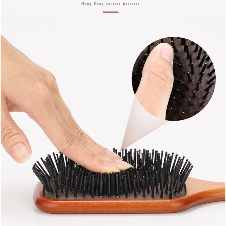 [Hàng mới về] Lược chải tóc gỡ rối thần thánh AVEDA giúp massage da đầu và lưu thông máu - Lược AVEDA chính hãng