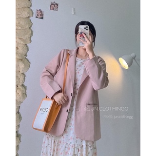 Áo BLAZER 2 lớp 6041 - Ảnh thật JUNclothing
