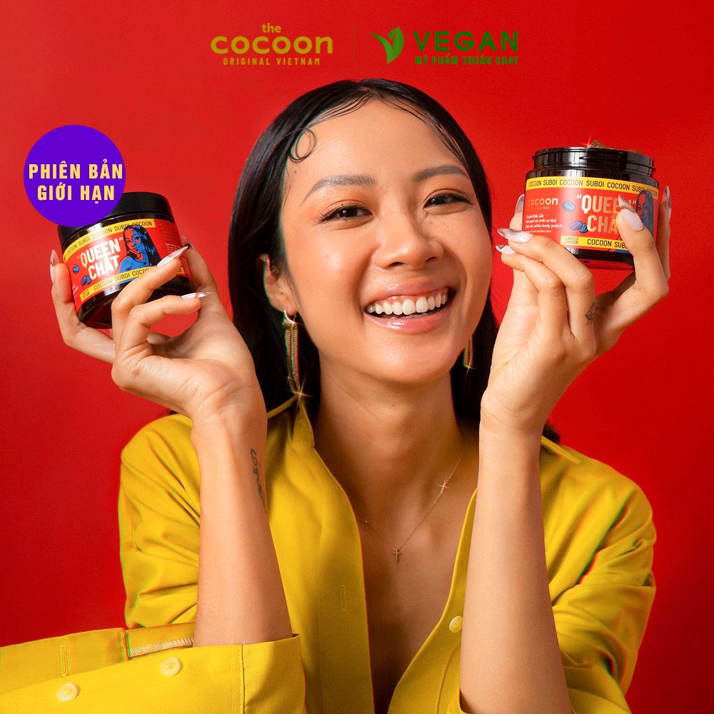 Combo 2 chai Cà phê Đắk lắk làm sạch da chết Cocoon (200ml/chai)