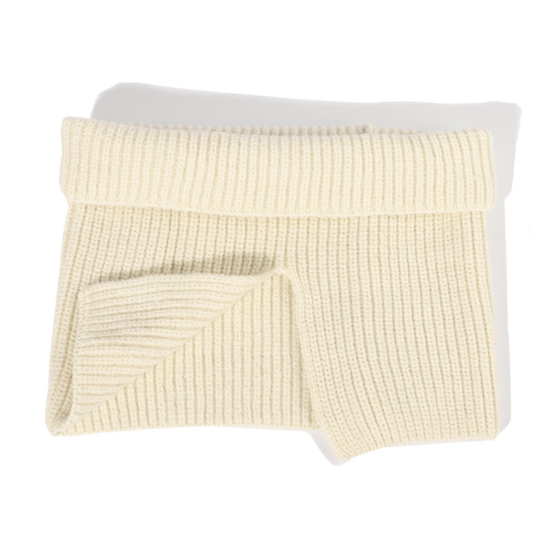 Khăn Choàng Cổ Giả Khăn Choàng Cổ Màu Trơn Chống Gió Có Thể Tháo Rời