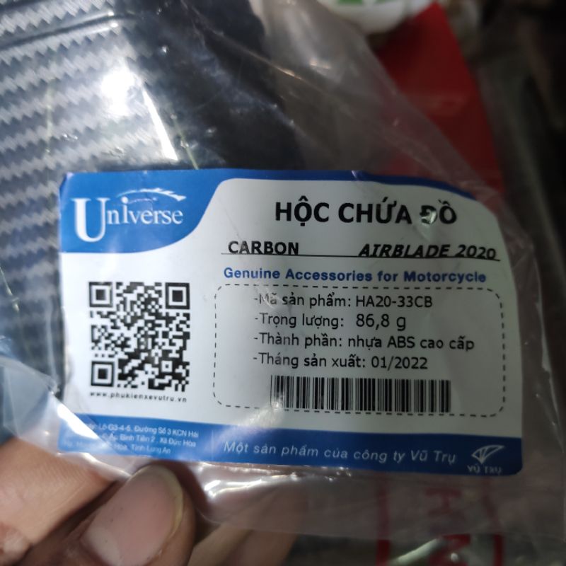 Hộc Đựng Đồ Xe AB AirBlade 2013-2022 Chính Hãng