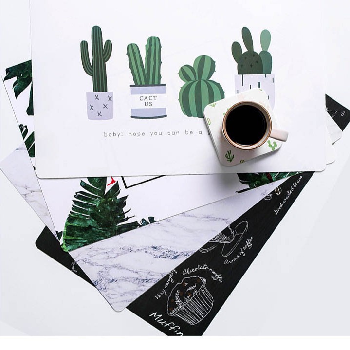 Bìa cứng PVC phông nền chụp ảnh , lót bàn ăn hoặc máy tính