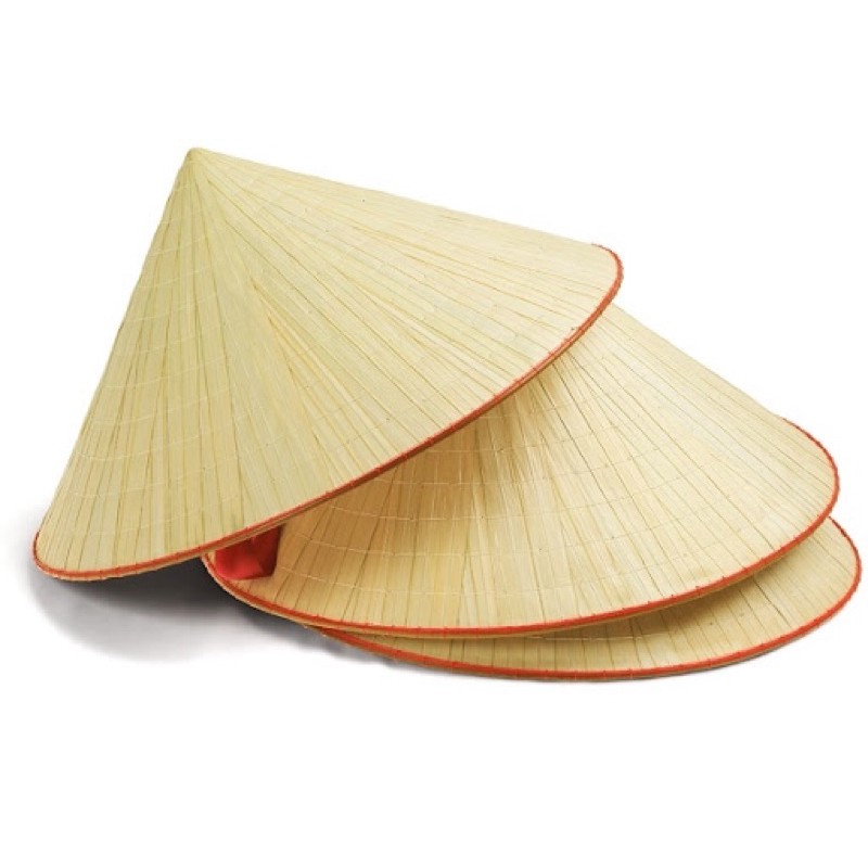 Nón lá decor trang trí, chụp ảnh size bé 30cm