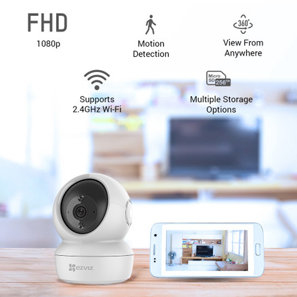 Camera không dây wifi EZVIZ C6N 1080p chính hãng